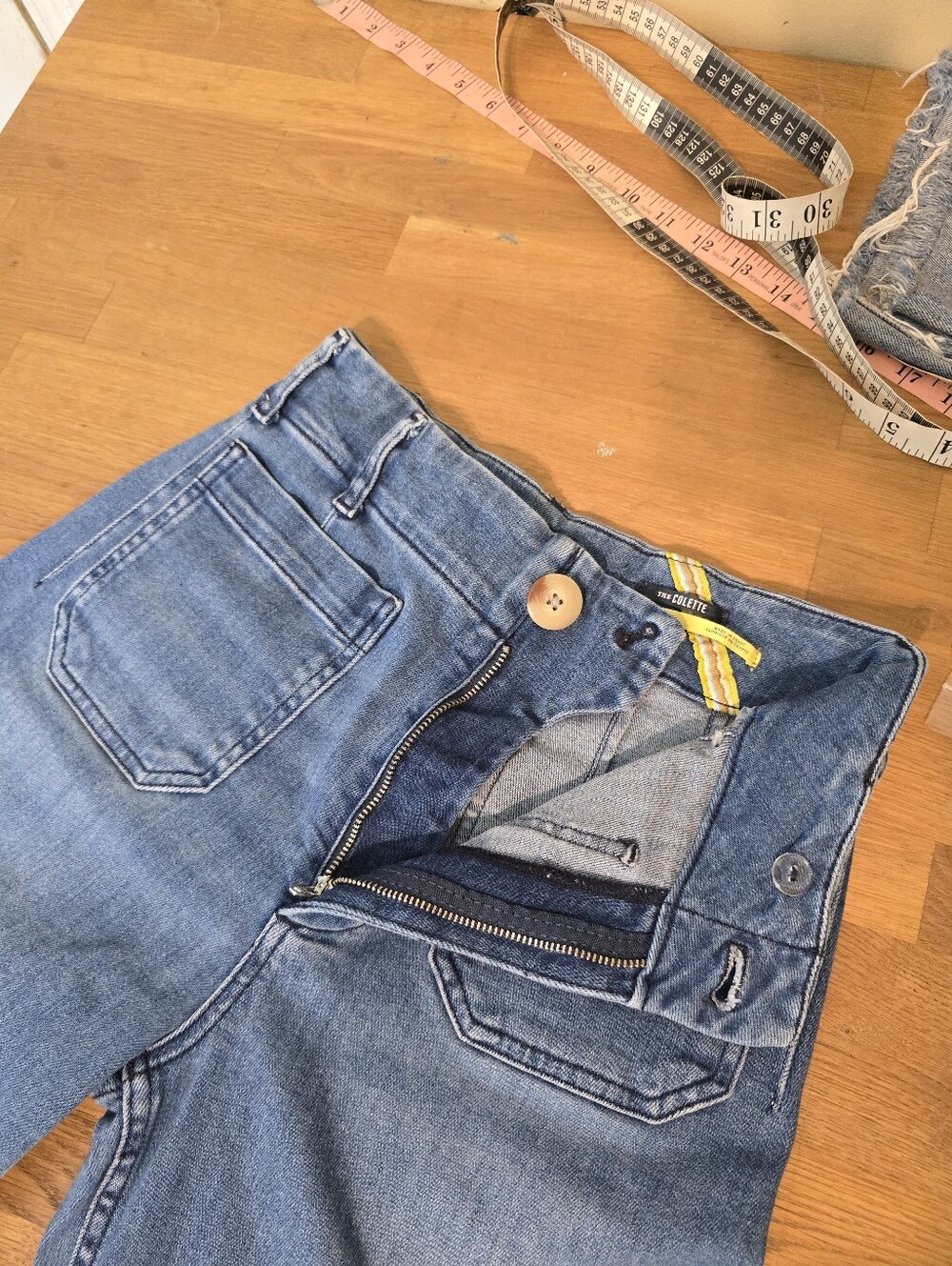 Maeve The Colette Crop High-Rise Wide-Leg Jean 26 Anthropologie Denim - Picture 10 of 13